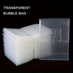 100pcs Transparent Bubble Packaging Bags Polyethylene Mailing Bags