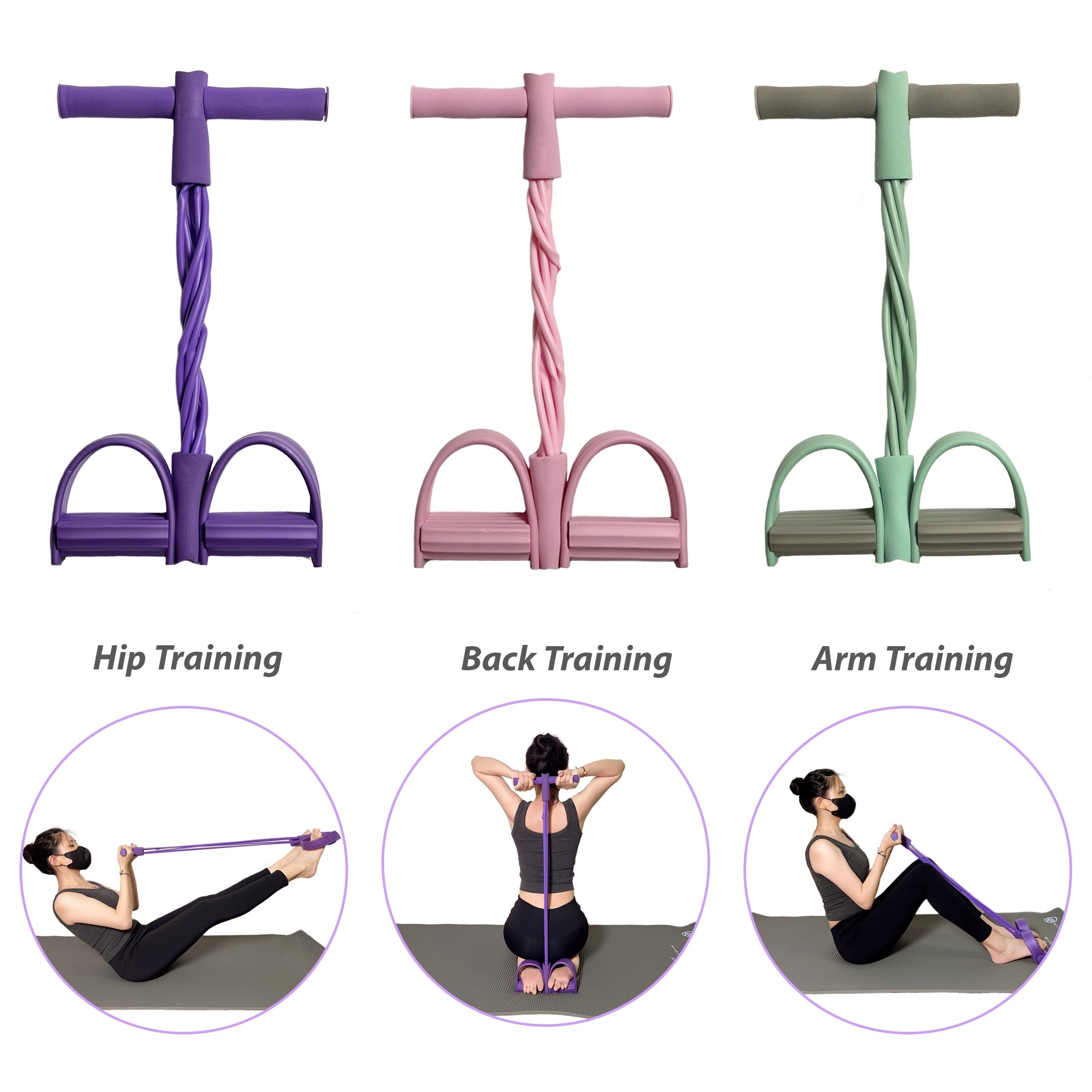 Ankle Resistance Band for Home and Gym Workouts