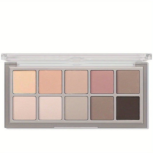 10 Colors Smokey Eyeshadow Palette Matte Nude Eye Makeup Palette