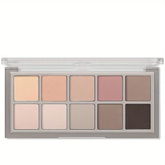 10 Colors Smokey Eyeshadow Palette Matte Nude Eye Makeup Palette