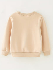 Baby Boys Letter Graphic Pullover Sweatshirt Top
