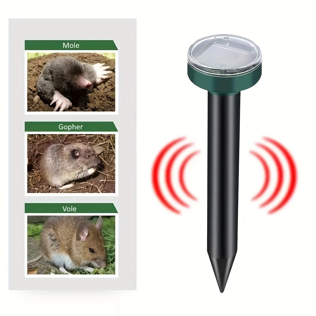 Solar Ultrasonic Mousetrap Snake Repellent Pest Control