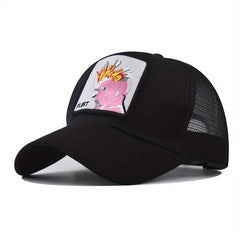 Cartoon Animal Pattern Cotton Baseball Cap