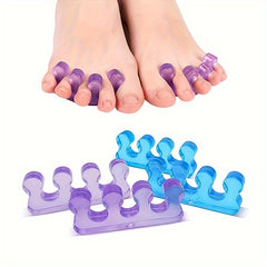 4pcs Gel Toe Separator For Men And Women - Toe Stretcher Divider Spacer