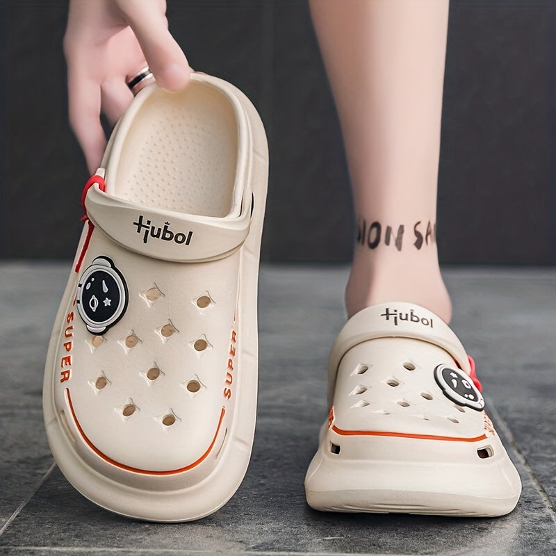 Men's Lightweight Comfy Clogs Non Slip Garden Shoes Summer
