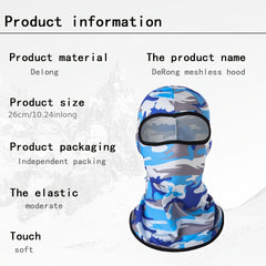Summer Outdoor Sports Cooling Face Mask Bicycle Motorcycle Riding Headgear