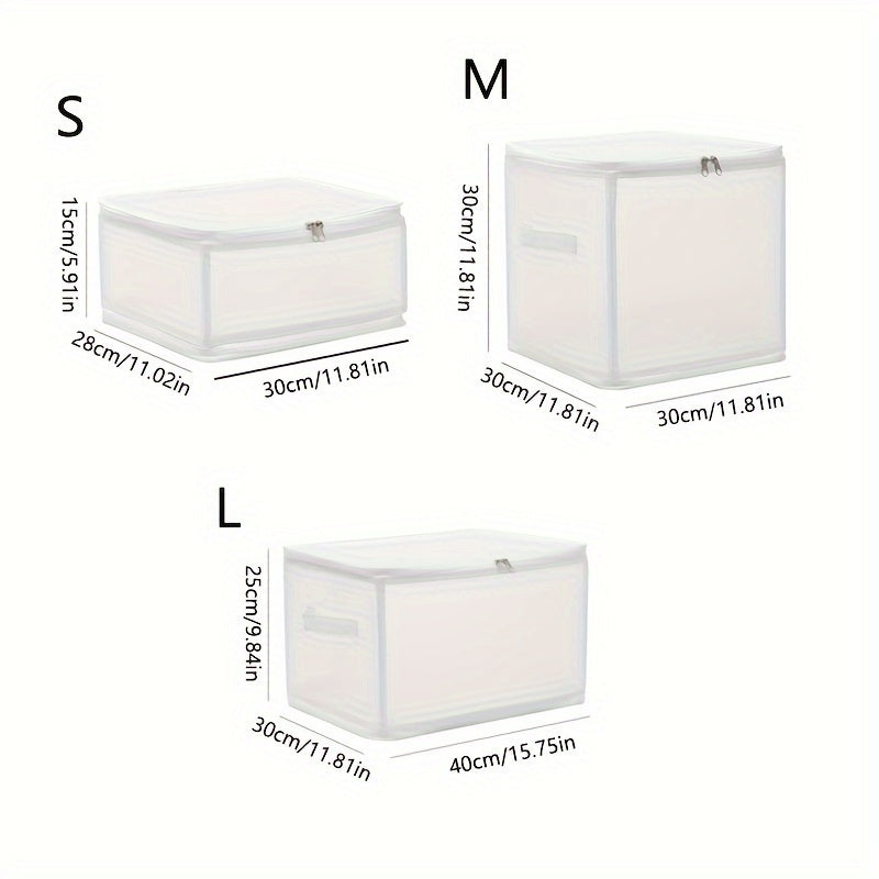Waterproof Transparent Storage Bag for Clothing Toys Quilts