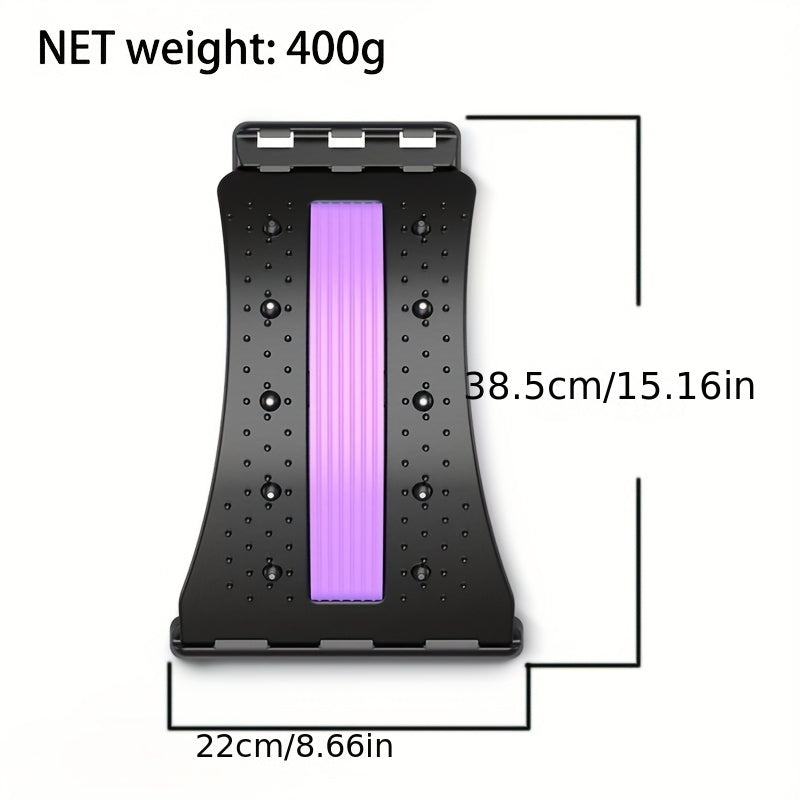 Adjustable Lumbar Pain Corrector Back Yoga Massage Device