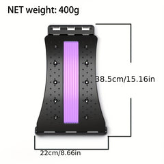 Adjustable Lumbar Pain Corrector Back Yoga Massage Device