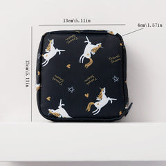 Sanitary Napkin Storage Bag Portable Small Storage for Keys & Lipstick