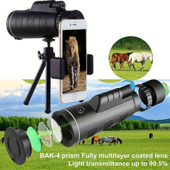 40x60 HD Monocula BAK4 High Power Monocular for Bird Watching