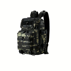 Large Capacity Fishing Backpack with Rod Holder - Sling Bag for Fly Fishing