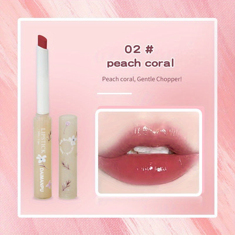 High Pigmented Lipstick for Women Dewy Finish Long Lasting