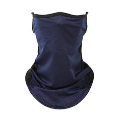 Mesh Facemask Polyester Neck Solid Windproof Dustproof Fishing Sunscreen