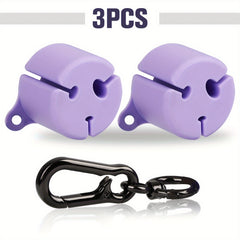 3pcs Luminous Fly Fishing Rod Clips 4 Colors Perfect Fishing Rod Accessories