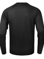 Men's Long Sleeve Motorcycle Off road T shirt Quick Drying Outdoor Top