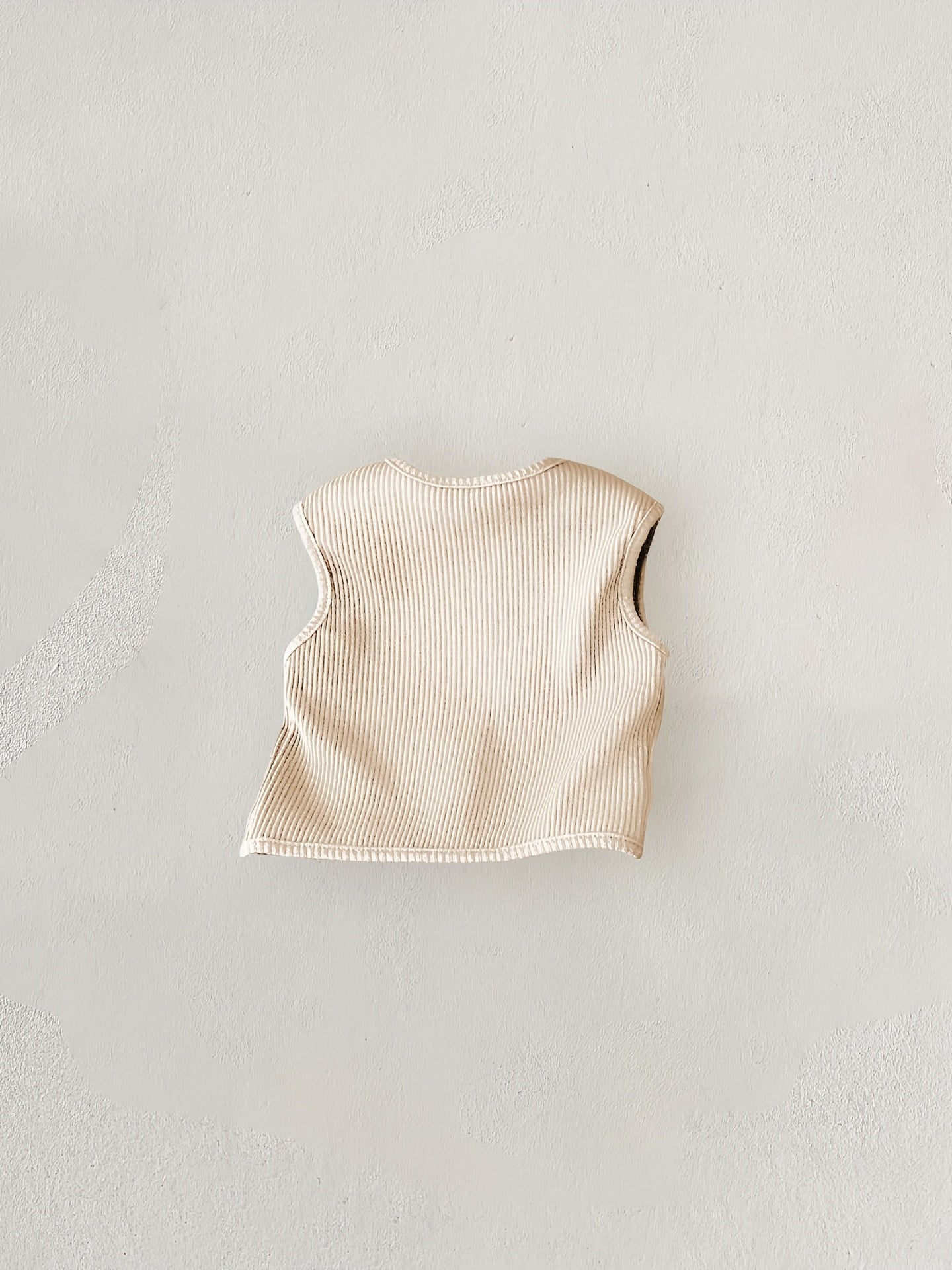 Toddler Knit Sweater Vest Sleeveless Cardigan Top