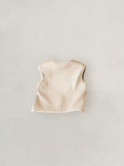Toddler Knit Sweater Vest Sleeveless Cardigan Top