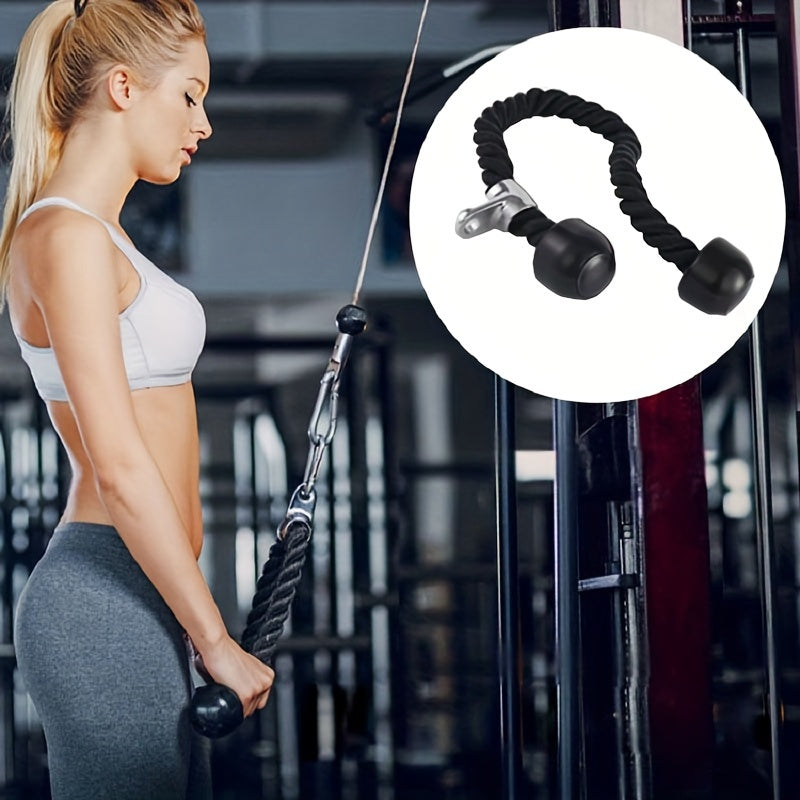 Biceps Training Double Tension Rope Fitness Single And Double Triceps Rope