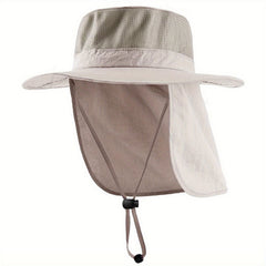 UPF 50 Sun Hat with Neck Flap Mesh Boonie Hats for Men & Women