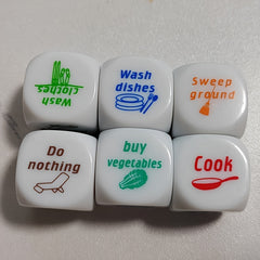 Novelty Housework Dice Game for Couples Birthday Party