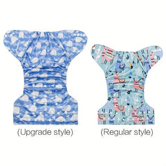 Adjustable Washable Reusable Cloth Diaper for Baby Girls and Boys