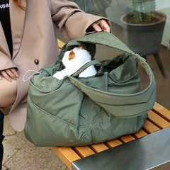 Portable Collapsible Dog Carrier for Small and Medium Dogs