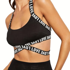 Push Up Sports Bra for Running Fitness Yoga Tank Top