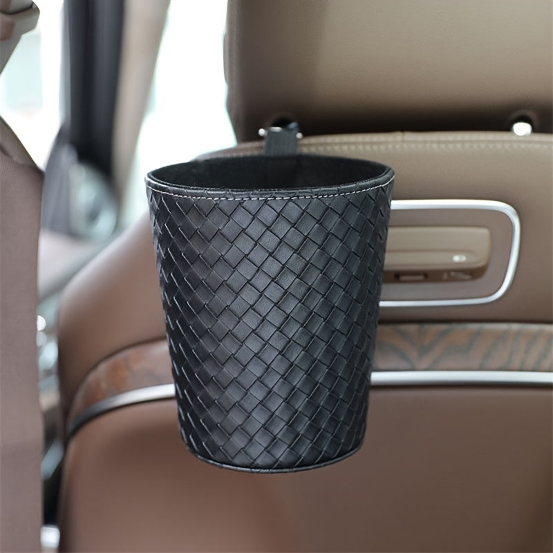Car Mounted Garbage Bin - Hanging Trash Can for Car Interior