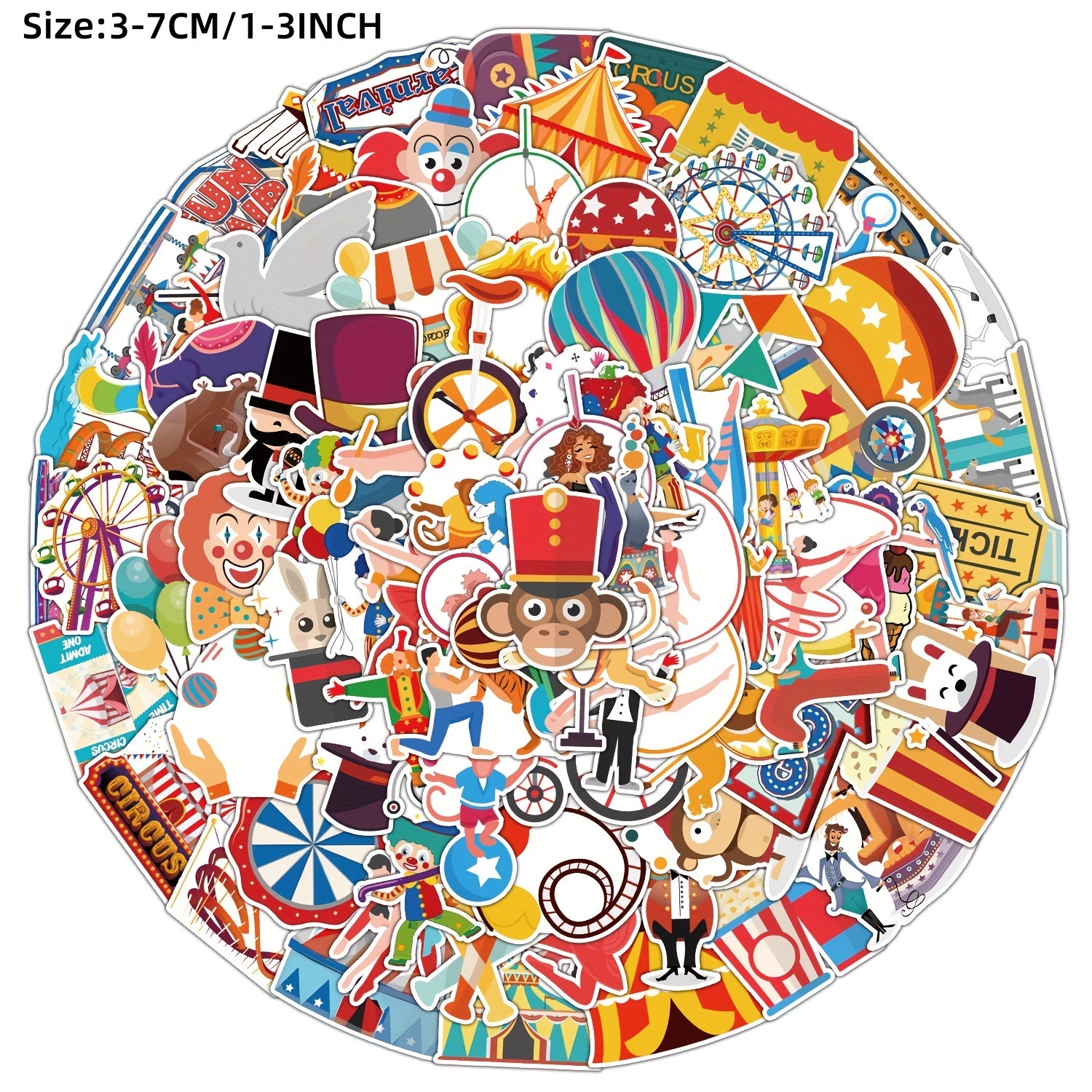 100pcs Nostalgic Objects Series Graffiti Stickers Waterproof DIY Sticker Pack