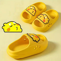 Cartoon Dinosaur Slippers For Boys Non Slip Lightweight Open Toe Slippers