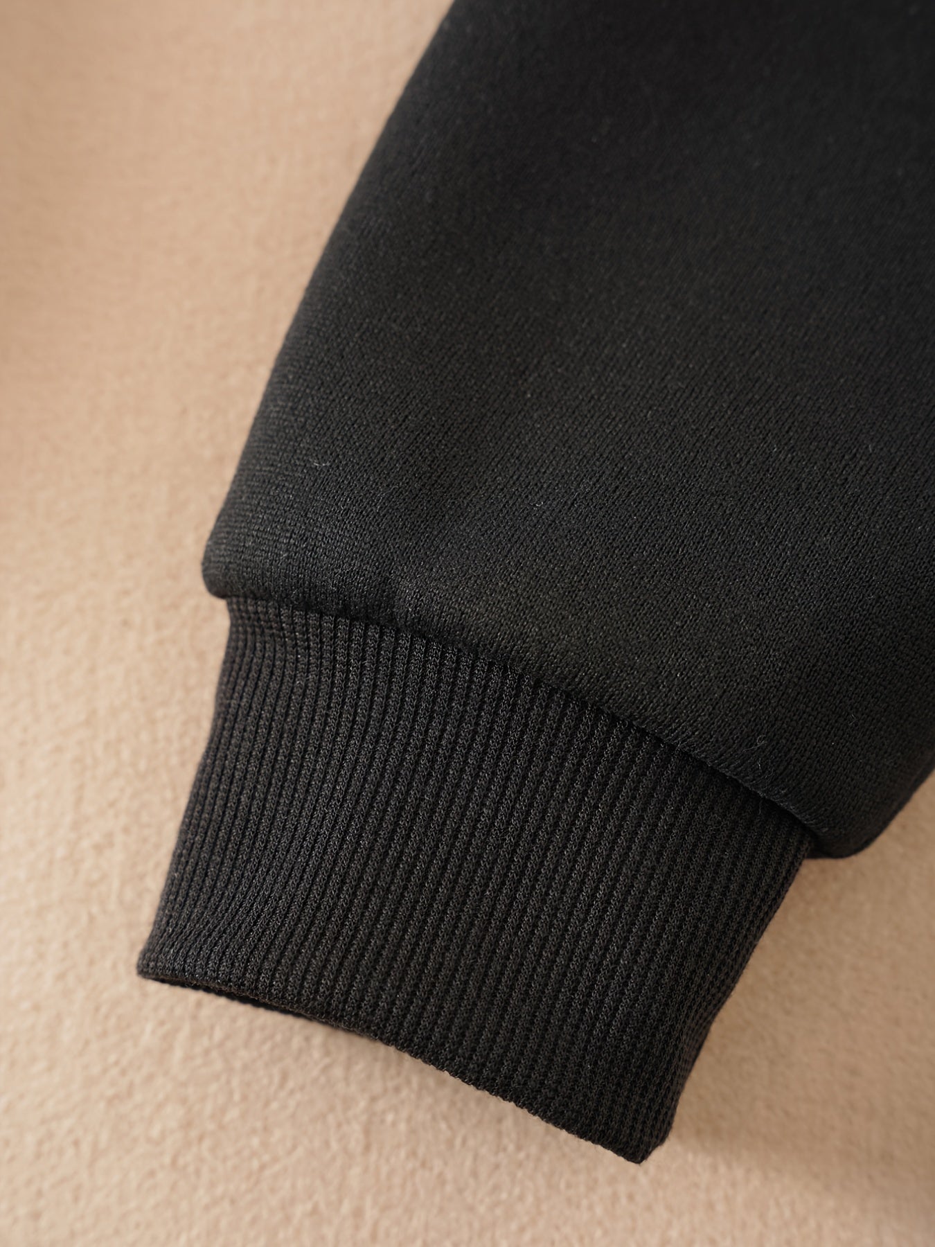 Solid Pullover Sweatshirt Long Sleeve Crew Neck Casual Tops