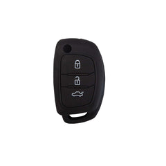 Modern Car Silicone Key Cover 3 Buttons Folding Key