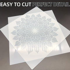 30x48in 7.5 Mil Milky Translucent Mylar Sheet for Stencil Making