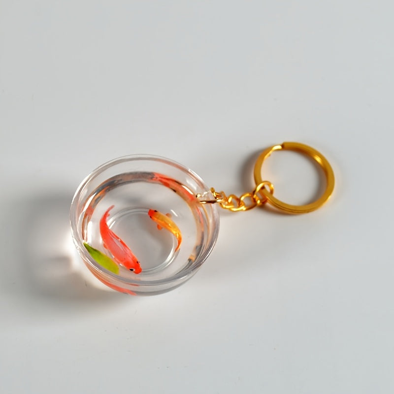 Lucky Koi Keychain Unique and Birthday Gift Idea