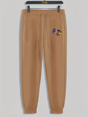 Halloween Pumpkin Print Men's Drawstring Sweatpants