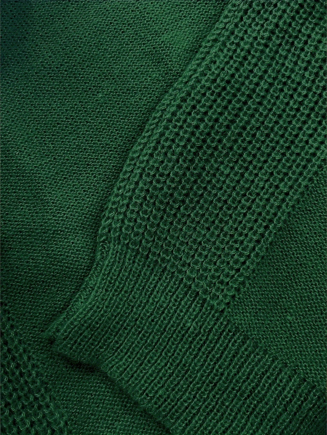 Solid Long Sleeve Round Neck Sweater Women's Casual Jumper