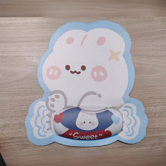 Mouse Pad with Wrist Pad for Office Worker