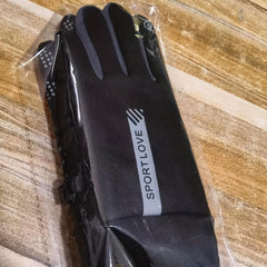 Men's Cycling Gloves Anti-Slip Sun Protection Finger Print Gloves