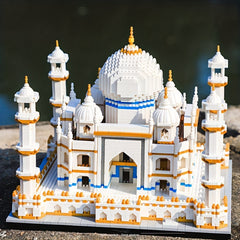 4530Pcs MOC City Mini Bricks Taj Mahal Architecture Micro Model Building Blocks