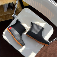 Women's Waterproof & Wear-resistant Mid Rain Boots