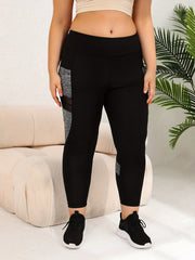 Sports Leggings Women's Plus High Rise Fitness Leggings