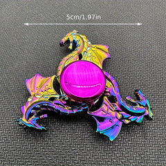 Colorful Zinc Alloy Fidget Spinner - Ideal Gift for Birthdays