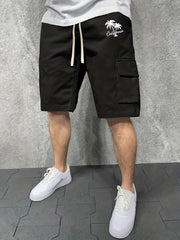California Classic Men's Cargo Shorts Big Pockets for Summer