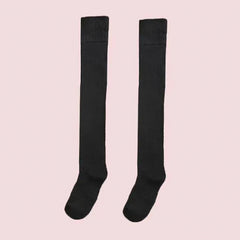Striped Over Knee Long Stocking For Women