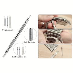 Watch Band Strap Link Pins Remover Repair Tool Spring Bar Tool Set