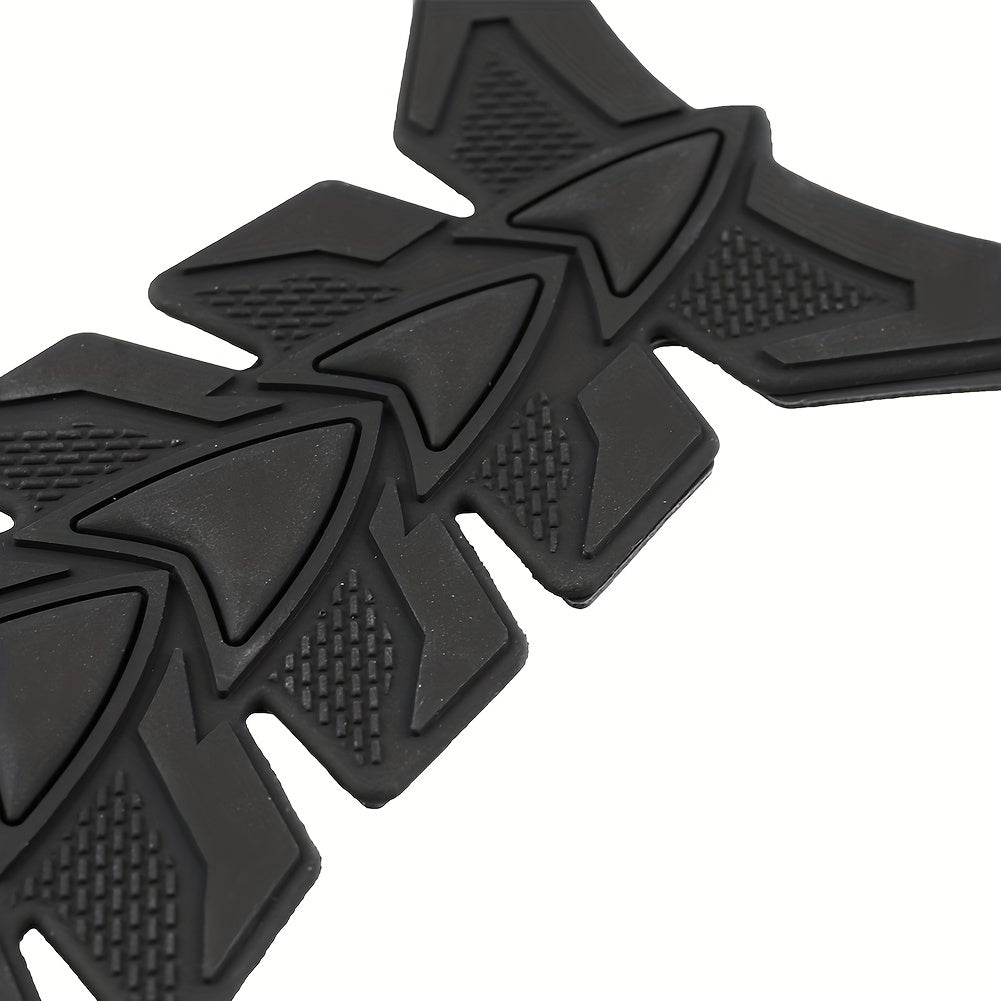 3D Motorcycle Gel Gas Tank Pad Protector Universal Fish Bone Sticker