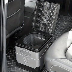 Foldable Portable Toilet for Camping and Car Travel - Hygienic Outdoor Solution