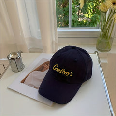 Goodboy's Letters Embroidered Baseball Cap For Men Women