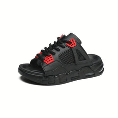 Men's Non Slip Platform Slides Comfortable Cloud Slides